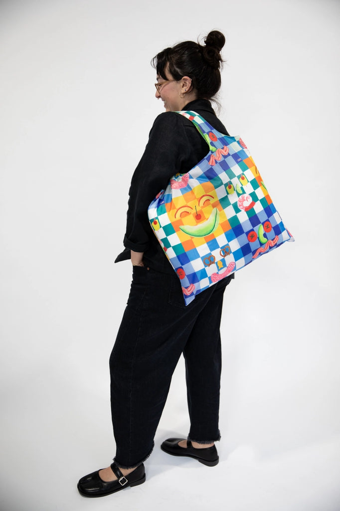 Picnic Art Sack - Reusable Tote Accessories Yellow Owl Workshop