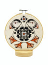 Puffin Complete Embroidery Kit Kit Hook, Line & Tinker