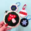 Punch Needle Ornaments Past Workshop Brooklyn Craft Company