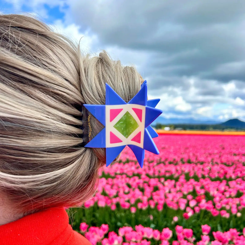 Quilt Hair Claw