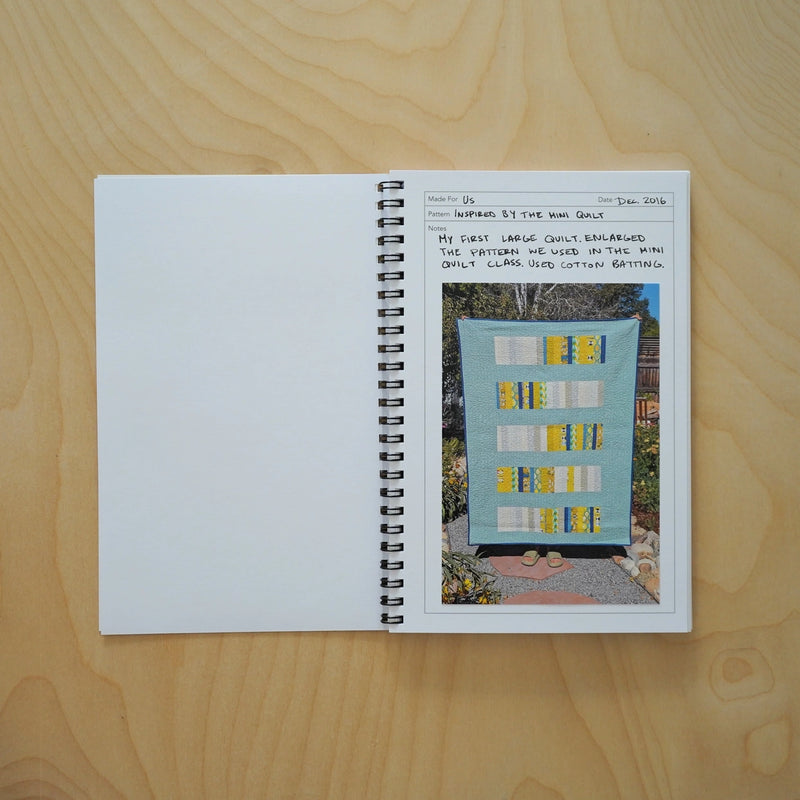 Quilt Journal Notebook Kohamche