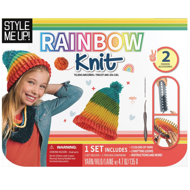 Deluxe Rainbow Loom Knitting Kit Kit Style Me Up