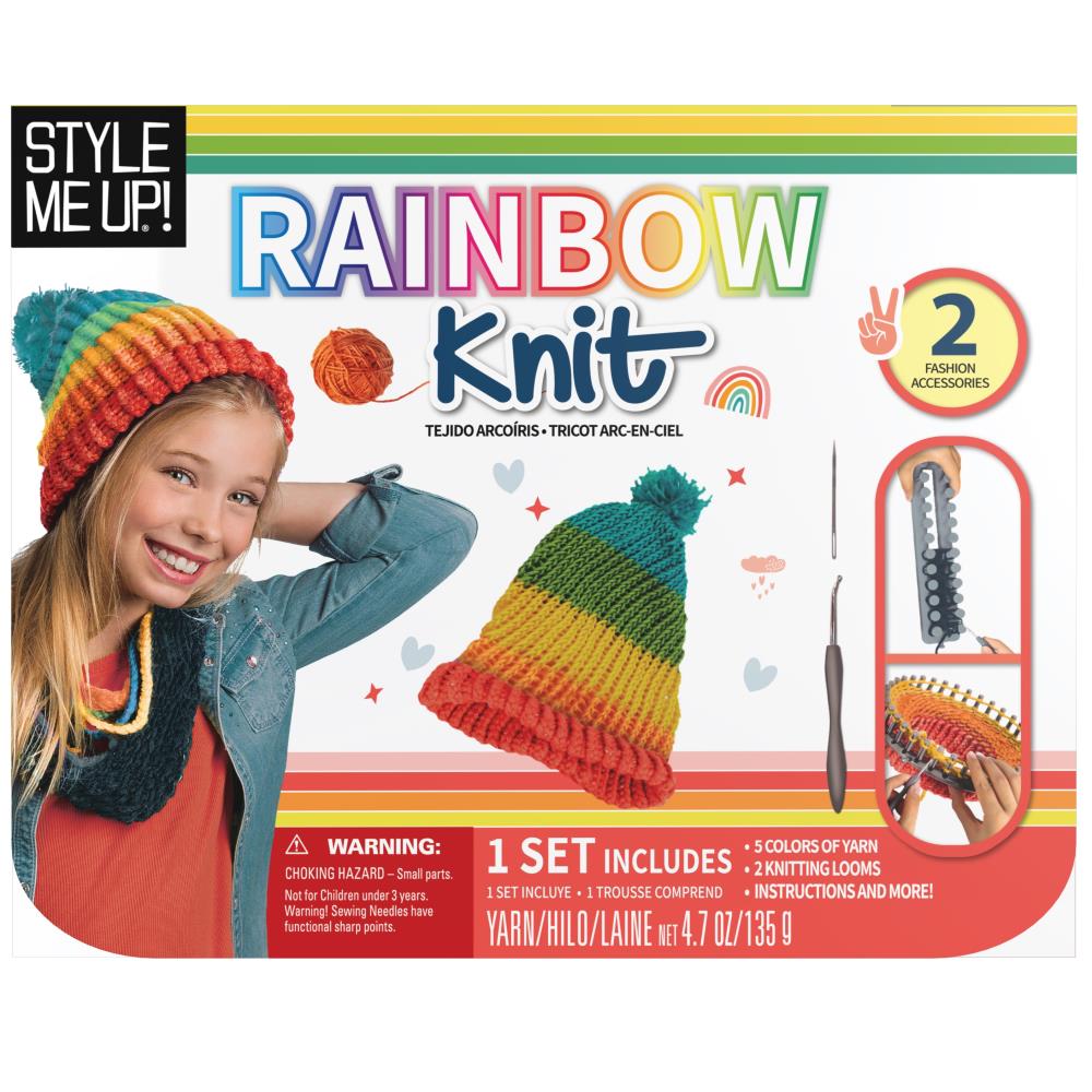 Deluxe Rainbow Loom Knitting Kit Kit Style Me Up