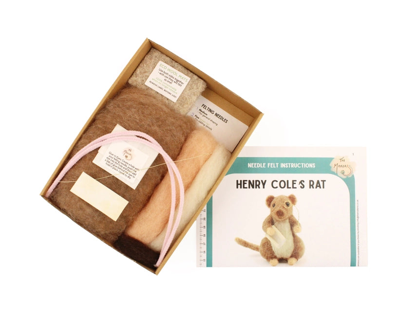 Henry Cole's Rat Needle Felt Kit