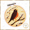American Robin Mini Embroidery Kit Kit Capital Stitch Co.