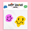 Melty Smiley Buddies Iron-On Accessories Hot Dang Press
