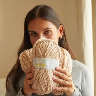 The Snuggle Scarf Knitting Kit Kit DMC