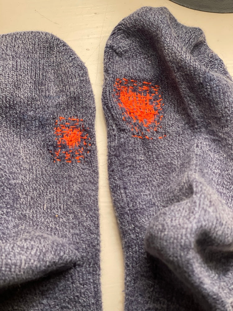 Visible Darning & Mending with a Loom Workshop Brooklyn Craft Company