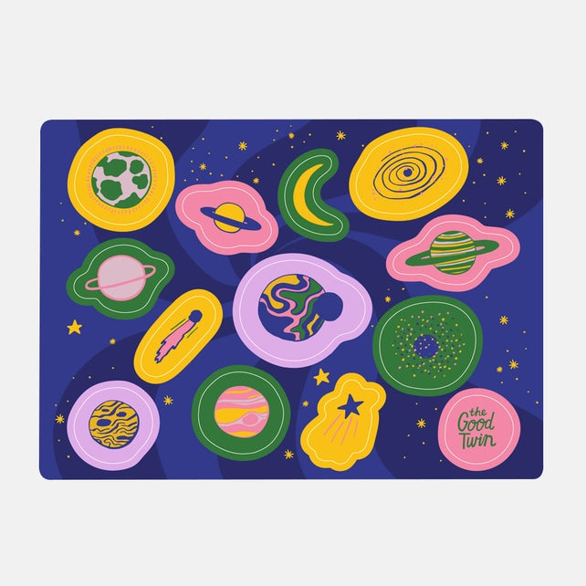 Space Sticker Sheet Stickers The Good Twin