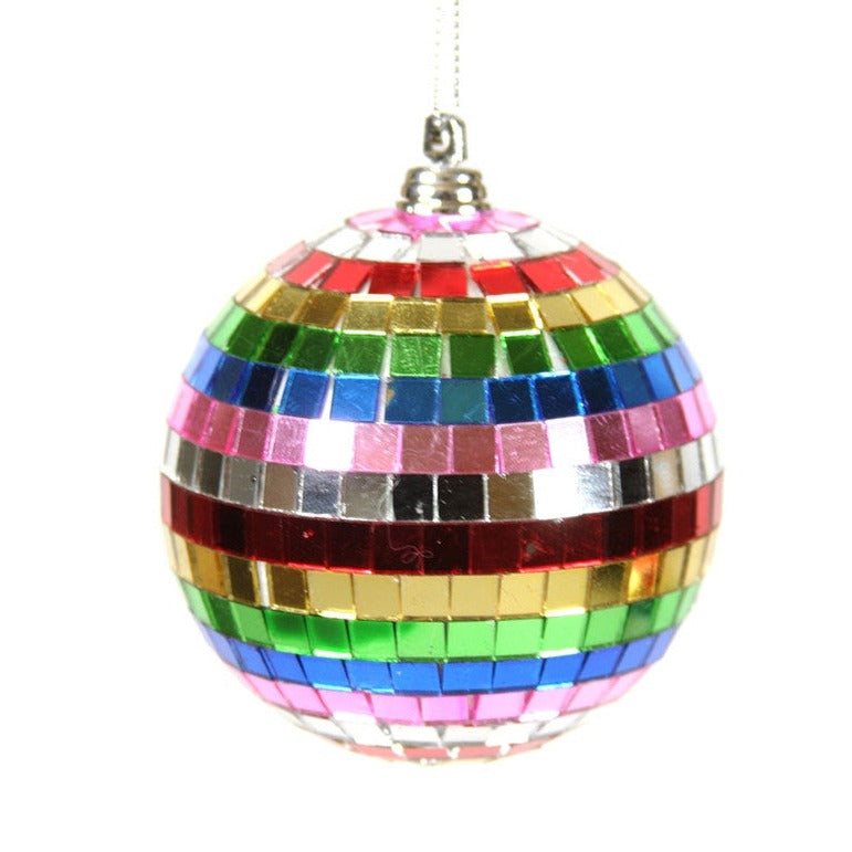 Spectrum Mirror Ball Ornament Brooklyn Craft Company