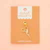 Stork zipper pull