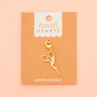 Stork zipper pull