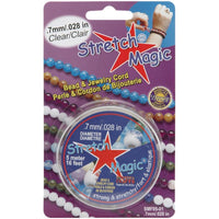 Stretch Magic Bead & Jewelry Cord-Clear Notions Pepperell Individual-5m