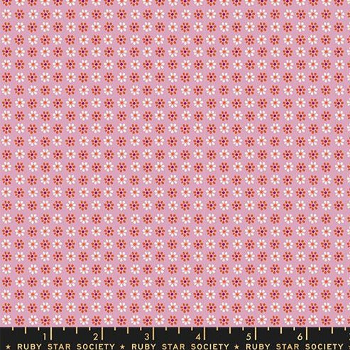Sugar Maple Daisy by Ruby Star Society in Dark Peony Fabric Ruby Star Society