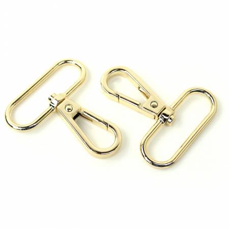 1-1/2" Swivel Hooks (Set of 2) - Gold Sallie Tomato