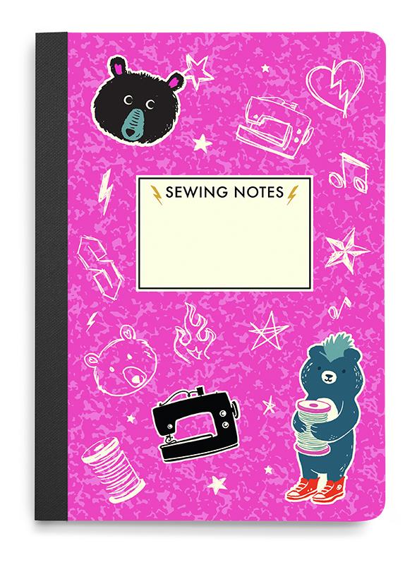 Sarah Teddy Notebook Set Notebook Ruby Star Society