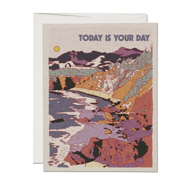Today Is Yours Birthday Card Greeting Cards Red Cap Cards