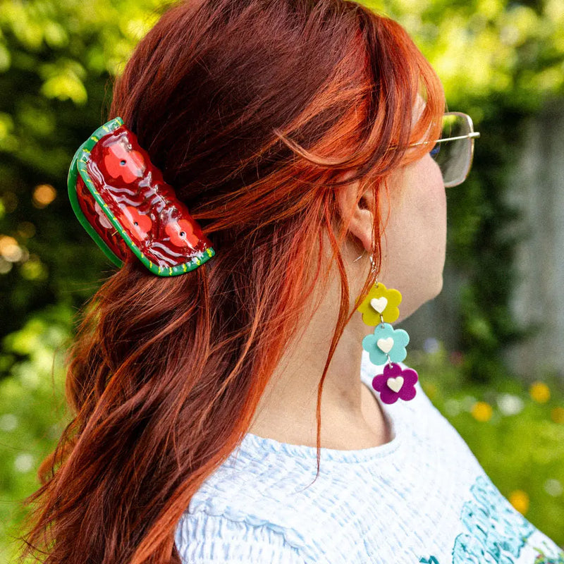 Watermelon Hair Claw