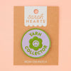 Yarn Collector Iron-On Patch Sarah Hearts