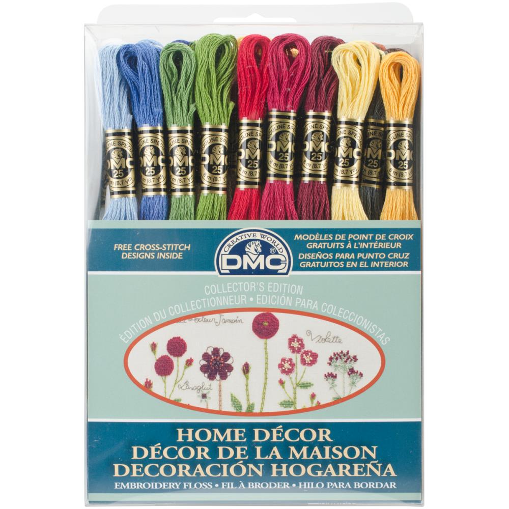 DMC Home Decor Colors 36 Skein Floss Pack