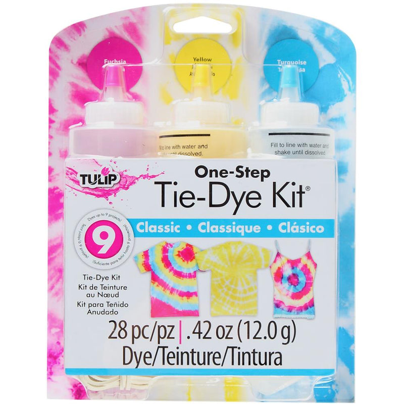 3-Color Tie Dye Kit - Classic Dye Tulip