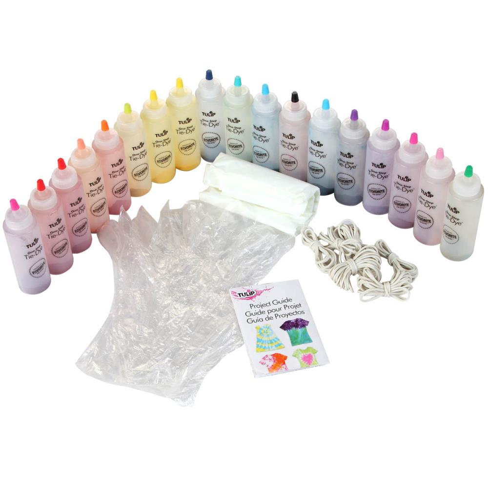 One-Step 18-Color Tie Dye Party Kit