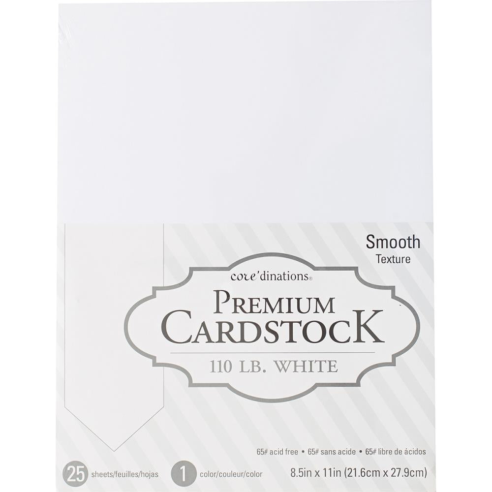 Premium White 110 lb Cardstock