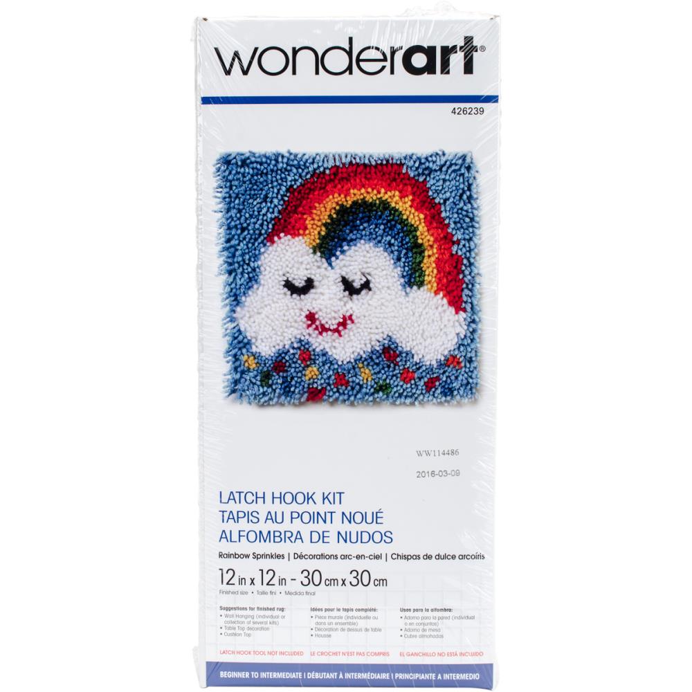 Rainbow Sprinkles Latch Hook Kit