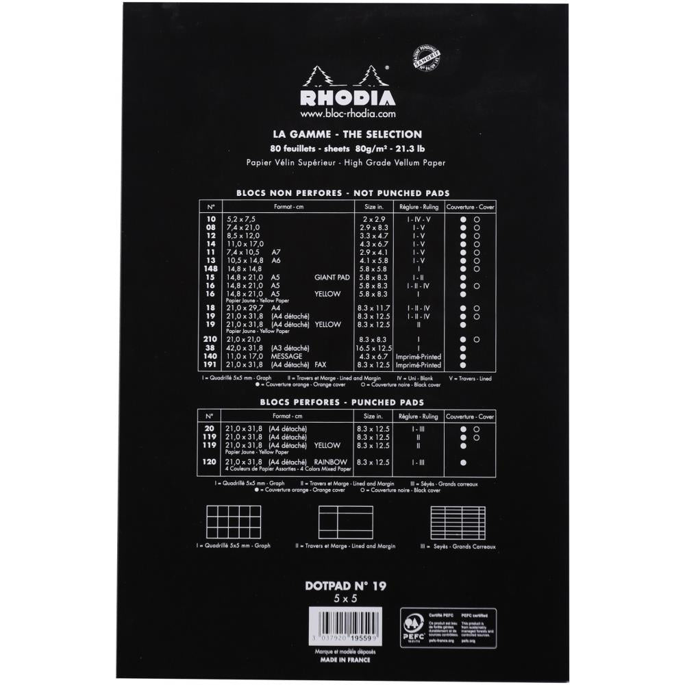 Rhodia Dot Paper (Multiple Sizes Available) Brooklyn Craft Company