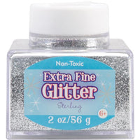 Fine Glitter Jar Sulyn Industries Silver