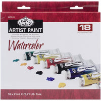 Set of 18 Watercolor Tubes Paint Royal & Langnickel