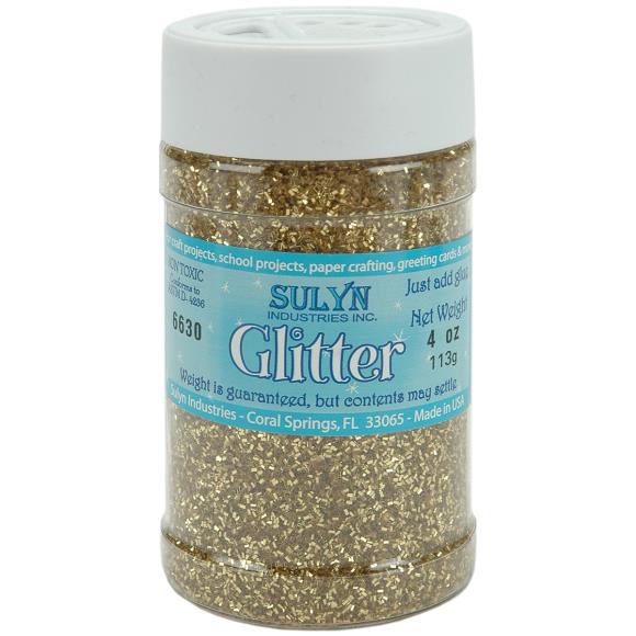 Glitter Shaker Jar - Gold
