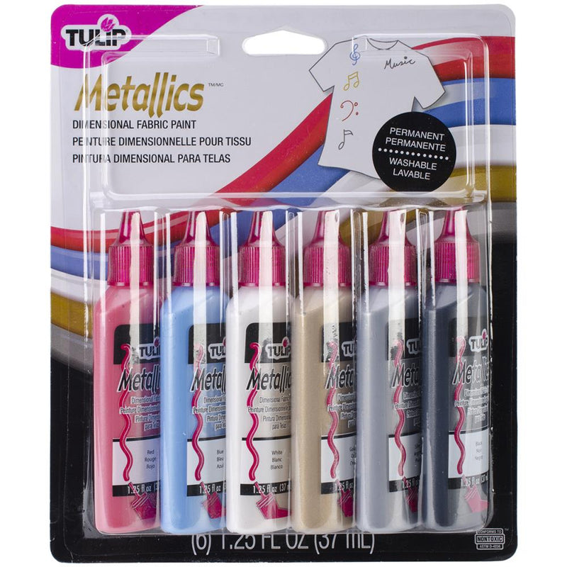 Dimensional Fabric Paint - Metallics Paint Tulip