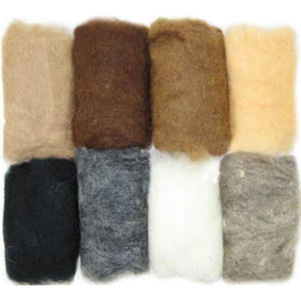 Roving Pack - Earth Tones Dimensions