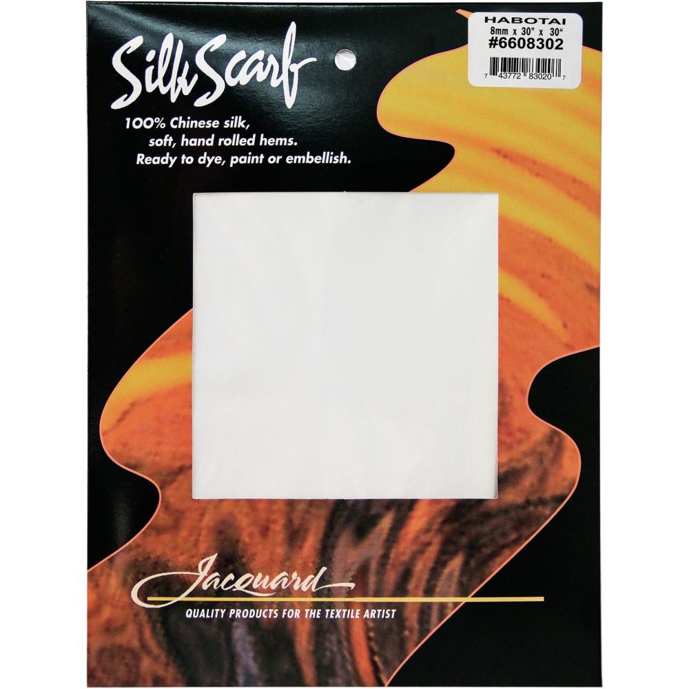 Jacquard Silk Scarf