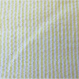 Seersucker Stripe - Yellow/ White
