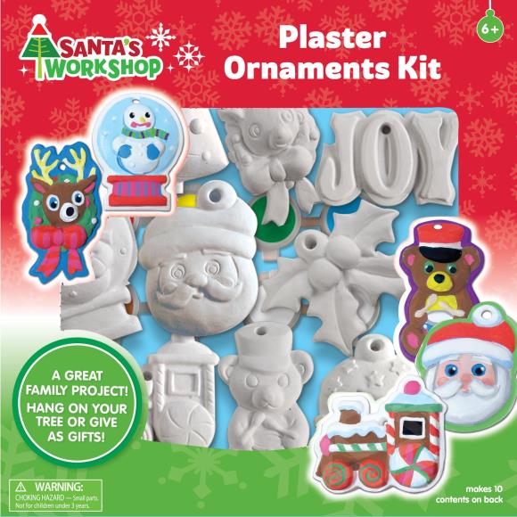 Plaster Ornaments Kit