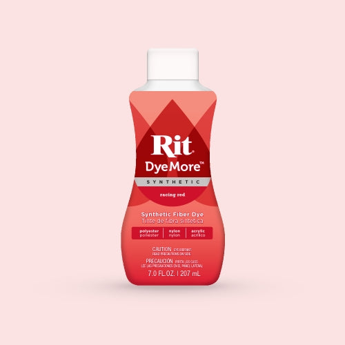 Rit DyeMore Synthetic Fiber Dye, Super Pink - 7.0 fl oz