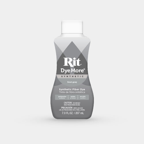 Rit DyeMore Synthetic Fiber Dye, Frost Grey - 7.0 fl oz