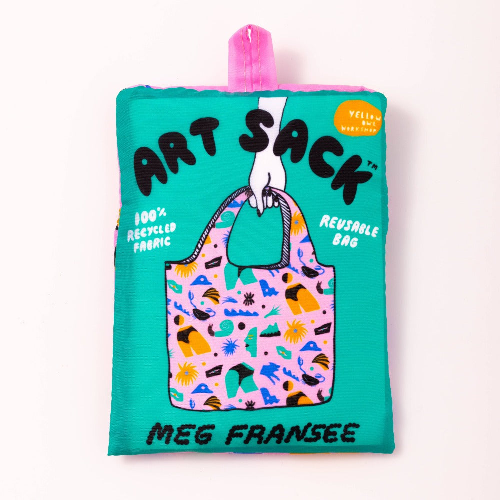 Cheeky Art Sack - Reusable Tote Accessories Yellow Owl Workshop