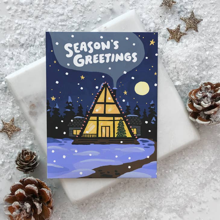 A-Frame Holiday Card - Set of 8