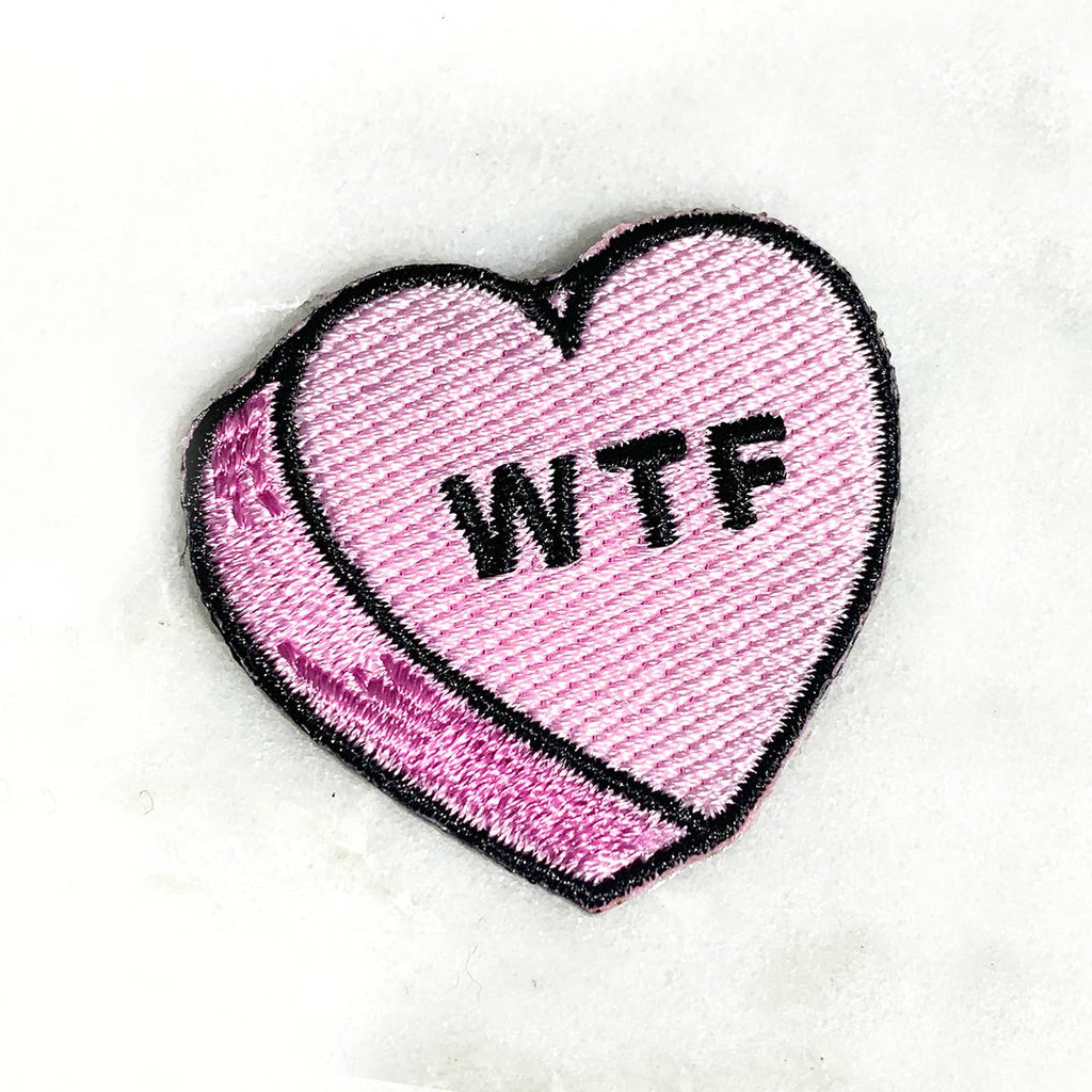 Candy Heart "WTF" Patch