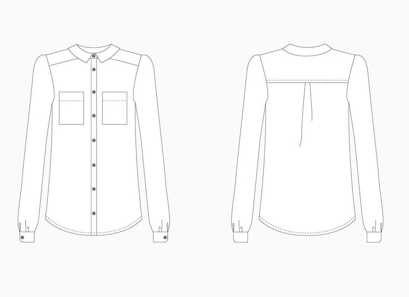VIRTUAL SEWING COURSE: Button-Down Shirt Past Workshop Brooklyn Craft Company