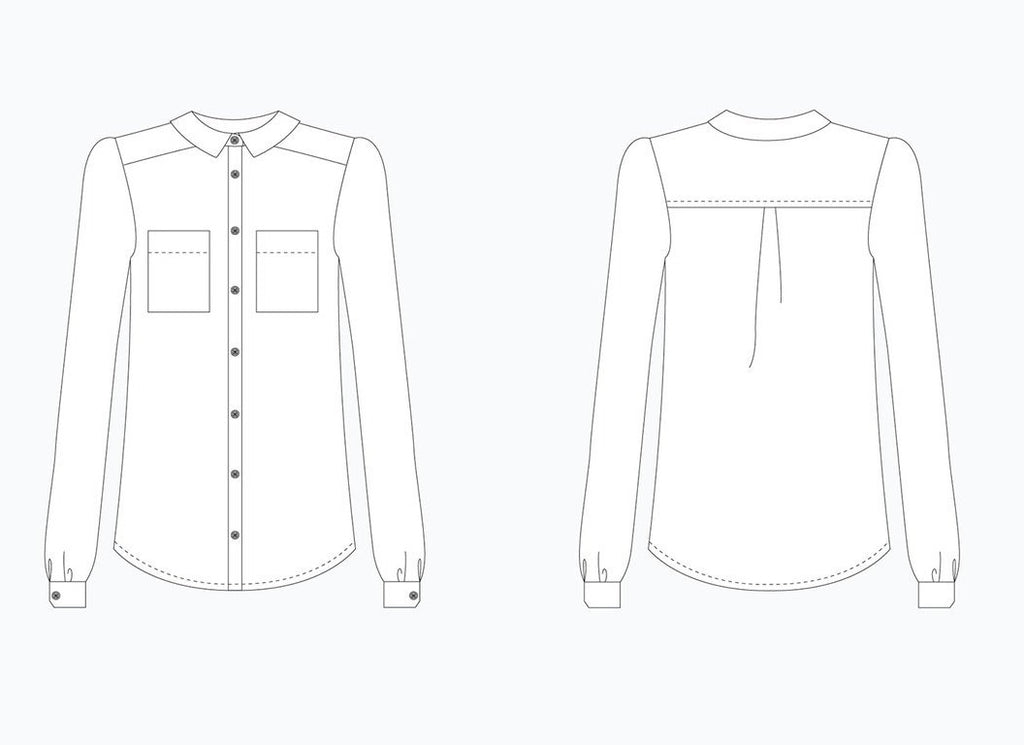 VIRTUAL SEWING COURSE: Button-Down Shirt