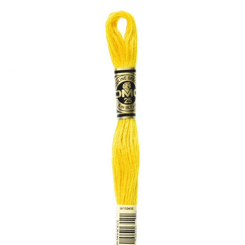 Embroidery Floss - 444 Needlework DMC