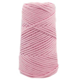 Soft Cotton Macrame Cord 4 mm - Baby Pink