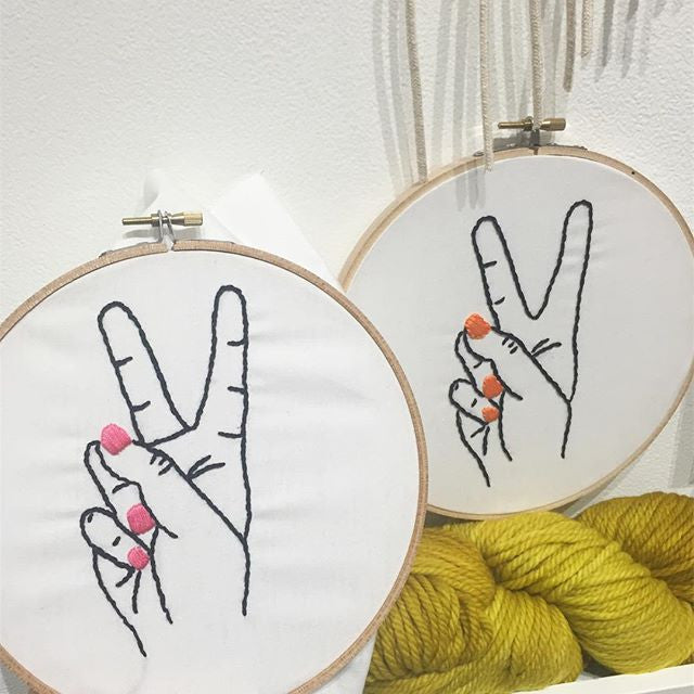 Beginner Embroidery Workshop Brooklyn Craft Company