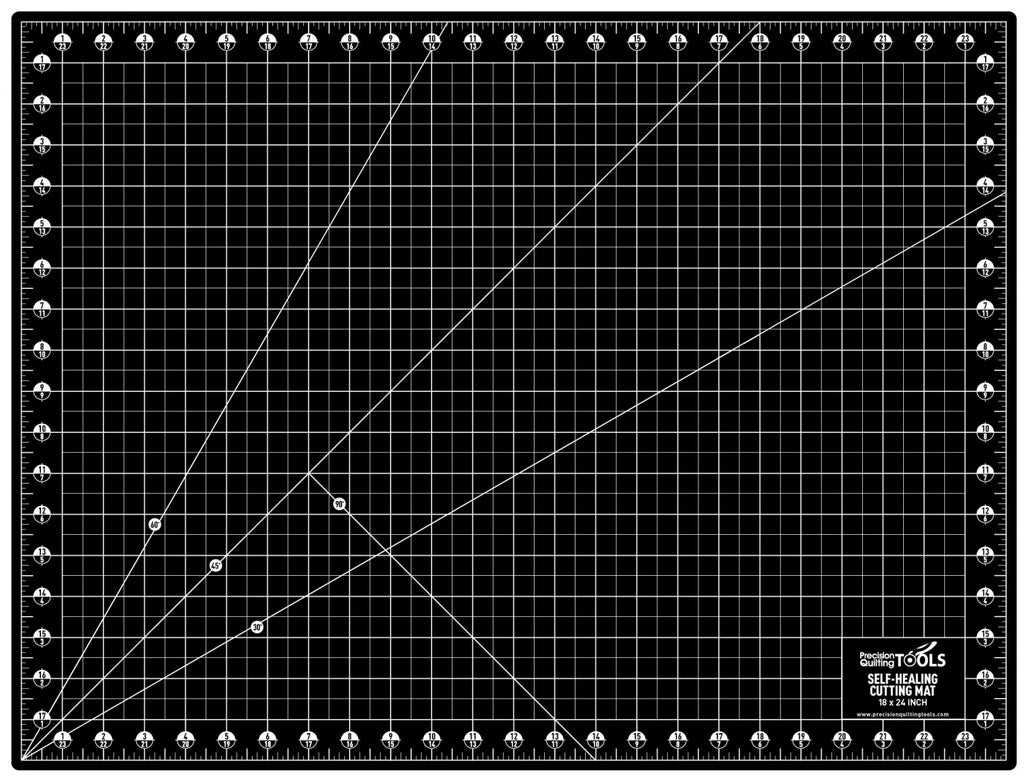 Cutting Mat - Multiple Sizes Available Notions Precision Quilting Tools 18" x 24"