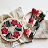 Floral Flourish Beginner Embroidery Kit Kit Jessica Long Embroidery