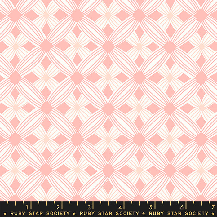 Tarrytown Tufted by Ruby Star Society in Peach Fabric Ruby Star Society